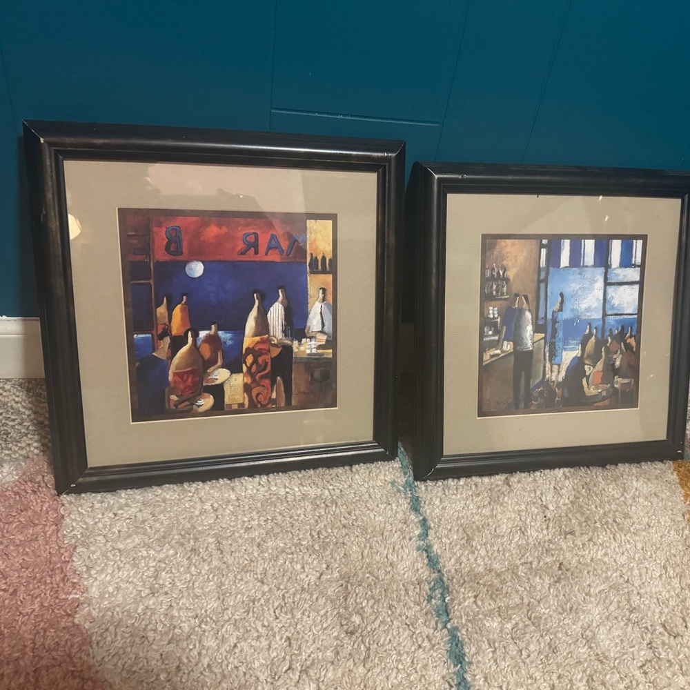 Framed Art Prints with Black Frames